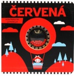 Kontrastní leporelo Červená